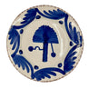 Granada Plate - Palm Azul