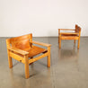 Vintage Leather Karin Mobring Chairs