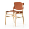 Leather Sling Dining Chair